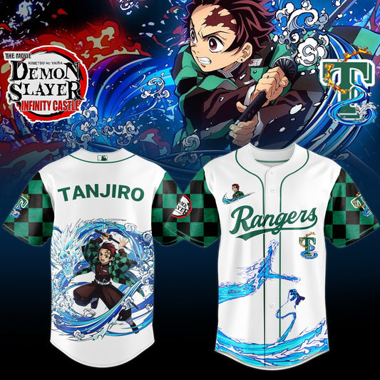 Texas Rangers _ Limited Edition Demon Slayer Jersey 2025