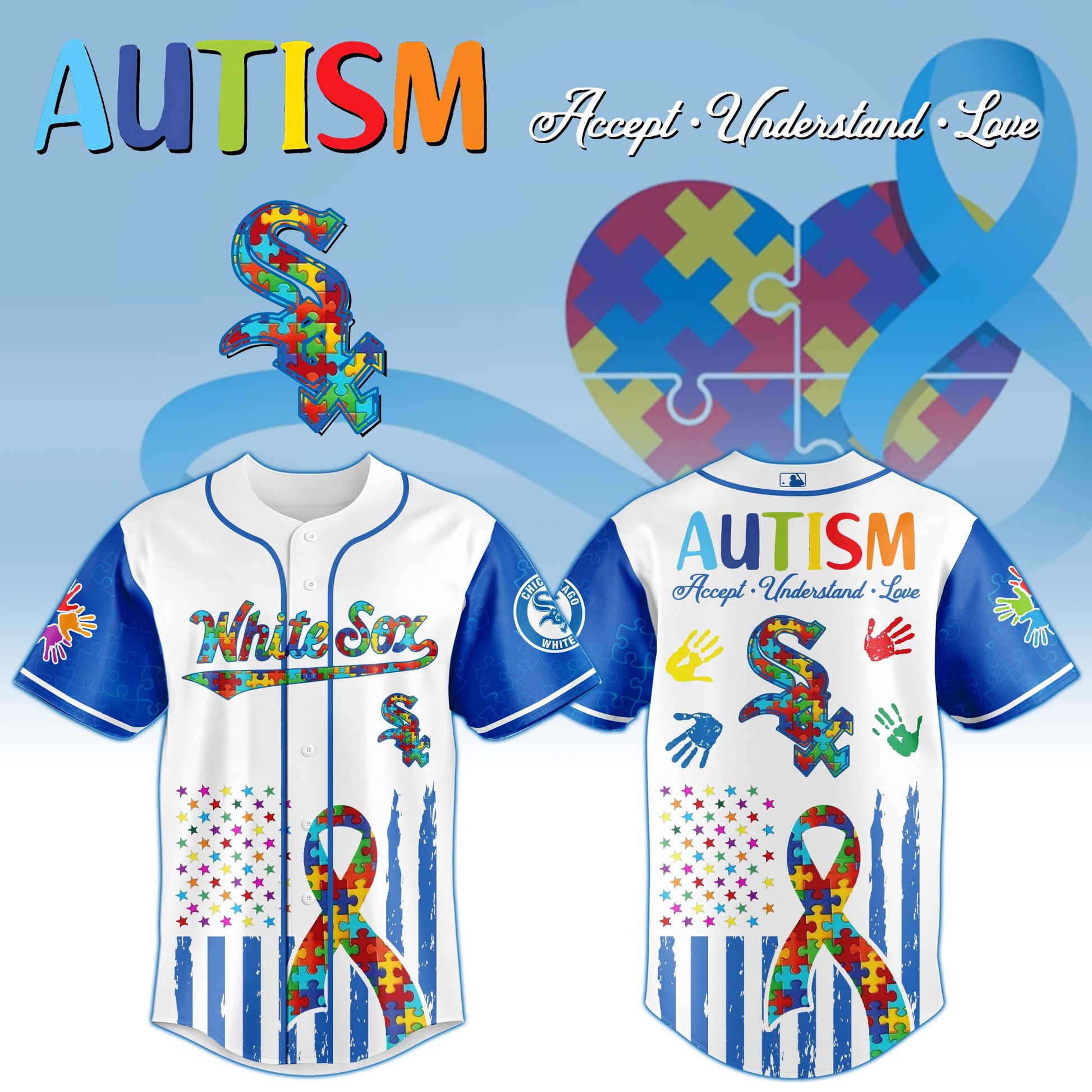 Chicago White Sox × Special Autism Awareness Month Limited Edition Jersey