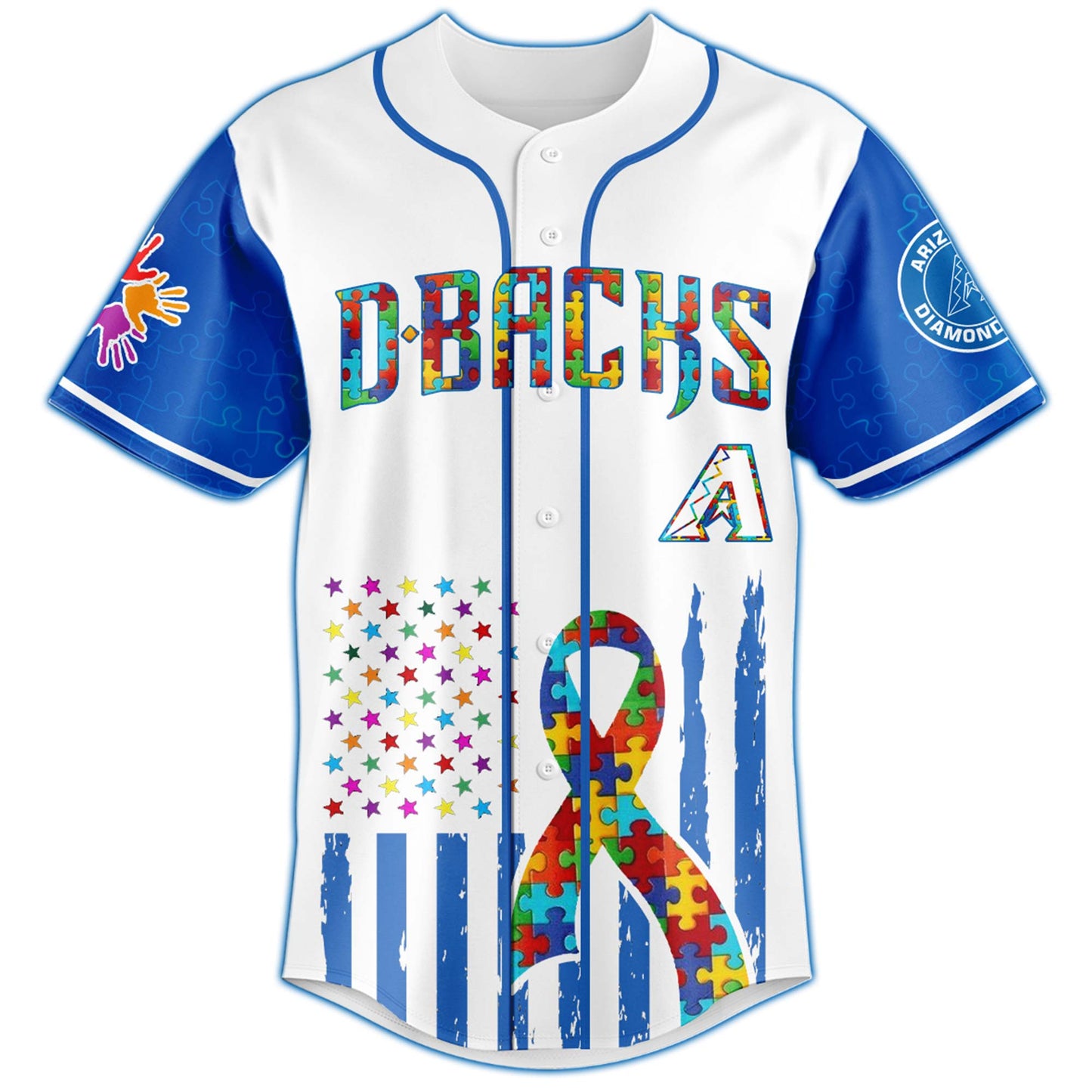 Arizona Diamondbacks × Special Autism Awareness Month Limited Edition Jersey