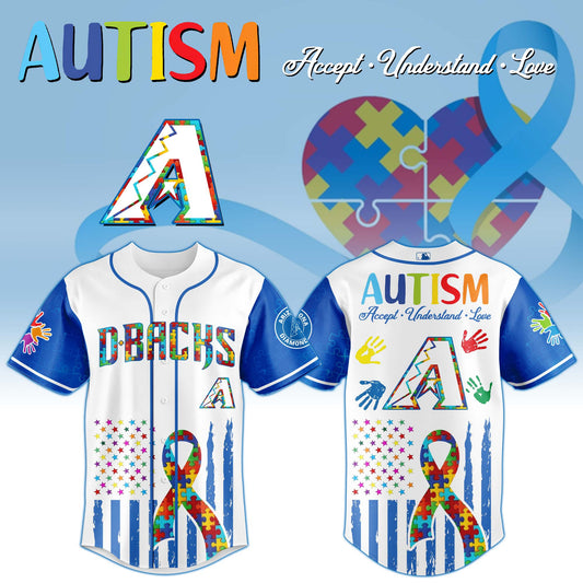Arizona Diamondbacks × Special Autism Awareness Month Limited Edition Jersey