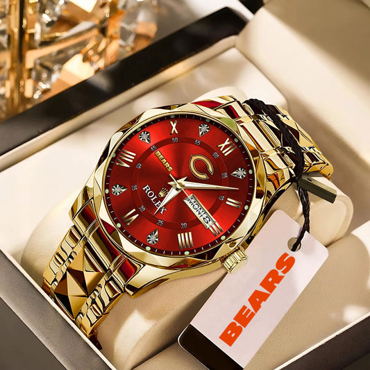 Chicago Bears x Rolex Alloy Luxury Quartz Watch