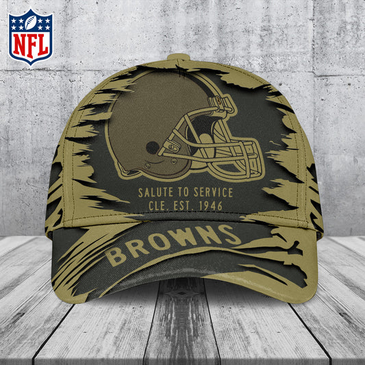 Cleveland Browns 2025 Salute to Service Classic Cap