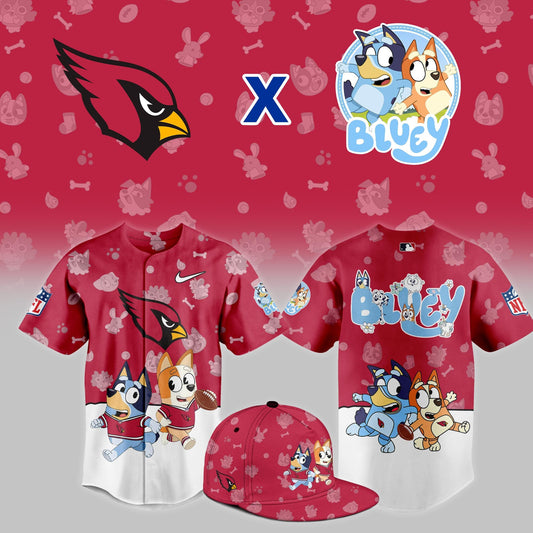 A.Cardinals x Bluey Night Limited Jersey