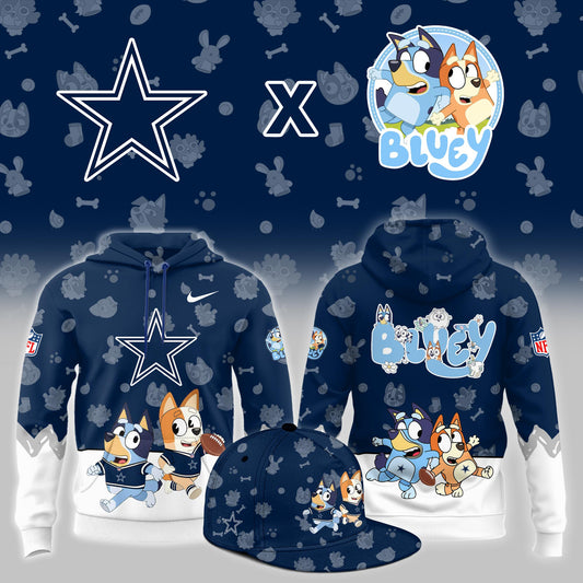 D.Cowboys x Bluey Night Limited Hoodie